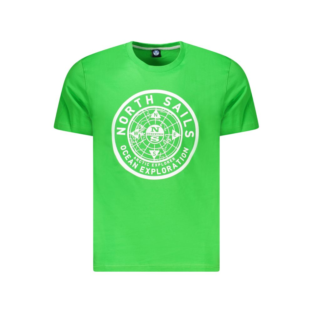 North Sails Verde Cotton Men T-Shirt - ClickThatClicks 