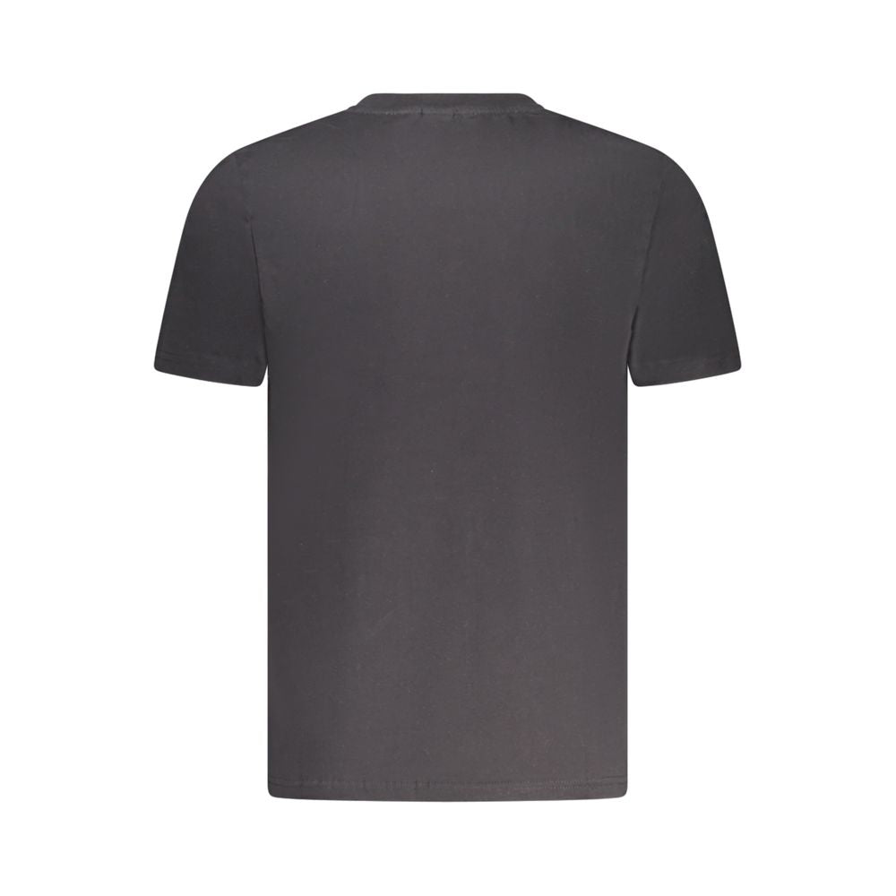 North Sails Black Cotton Men T-Shirt - ClickThatClicks 