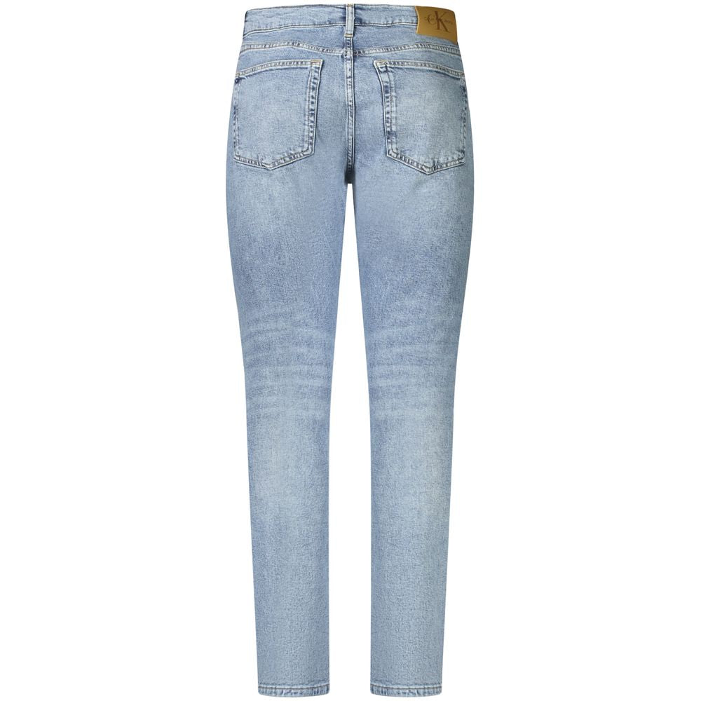 Calvin Klein Azzurro Cotton Mens Jeans - ClickThatClicks 