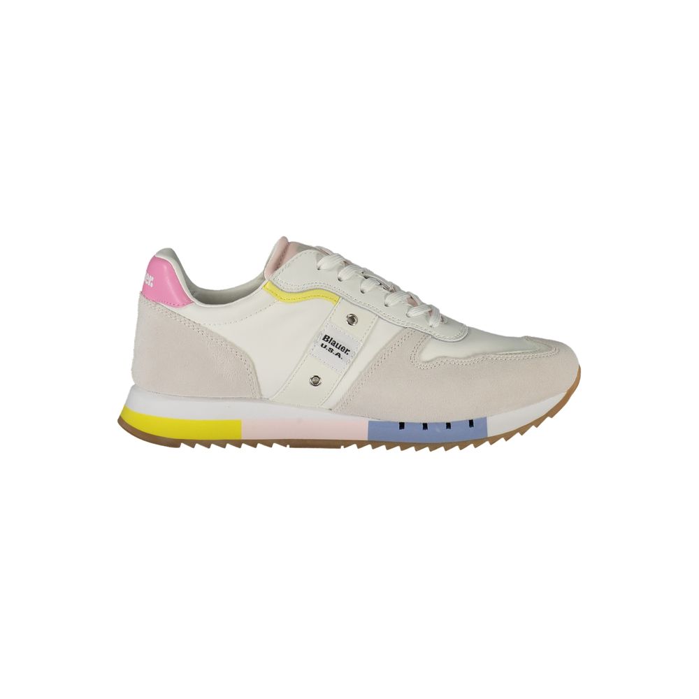 Blauer Bianco Poliuretano Woman Sneaker - ClickThatClicks 