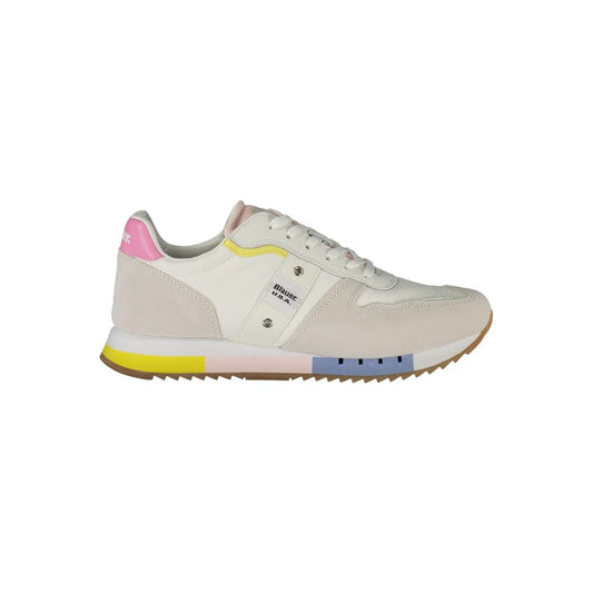 Blauer Bianco Poliuretano Woman Sneaker - ClickThatClicks 