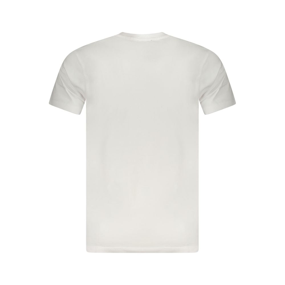 Cavalli Class Bianco Cotton Men T-Shirt - ClickThatClicks 