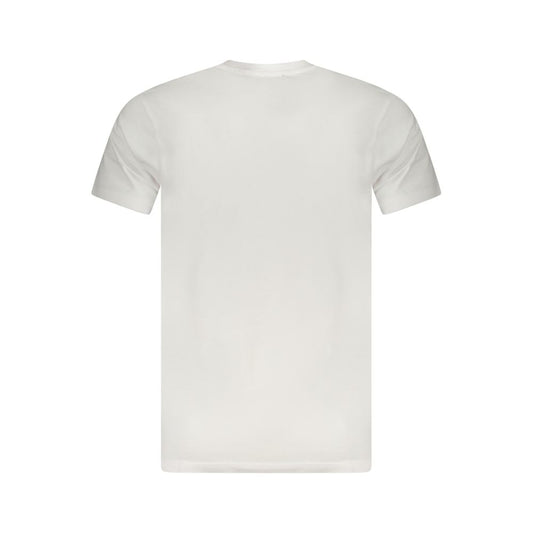 Cavalli Class Bianco Cotton Men T-Shirt - ClickThatClicks 