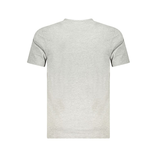 Cavalli Class Grigio Cotton Men T-Shirt - ClickThatClicks 
