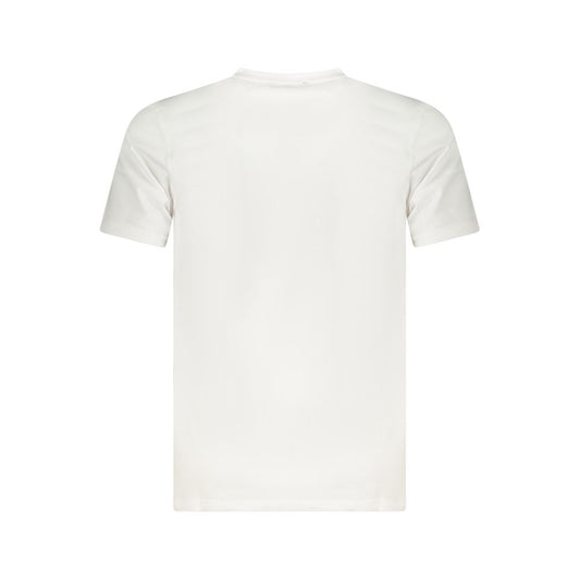 Cavalli Class Bianco Cotton Men T-Shirt - ClickThatClicks 