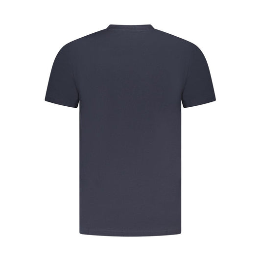 Cavalli Class Blue Cotton Men T-Shirt - ClickThatClicks 