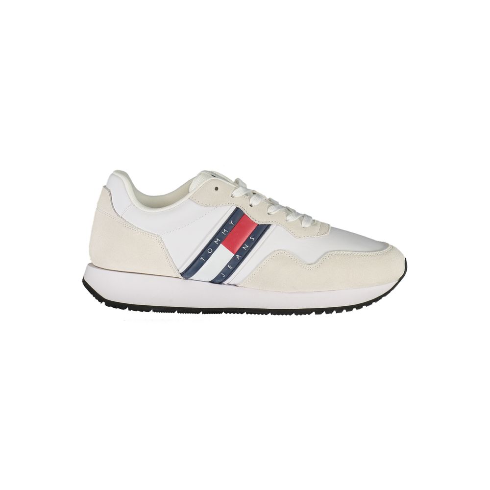 Tommy Hilfiger Bianco Leather Men Sneaker - ClickThatClicks 