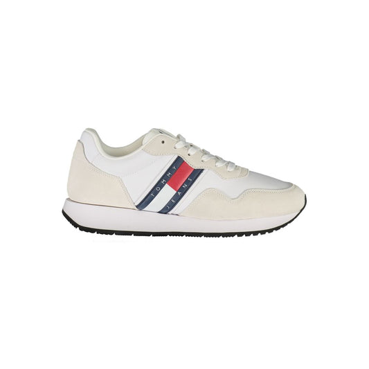 Tommy Hilfiger Bianco Leather Men Sneaker - ClickThatClicks 