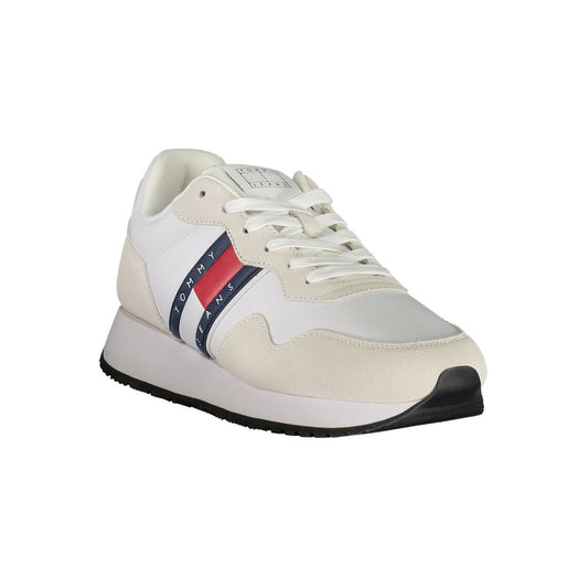 Tommy Hilfiger Bianco Leather Men Sneaker - ClickThatClicks 