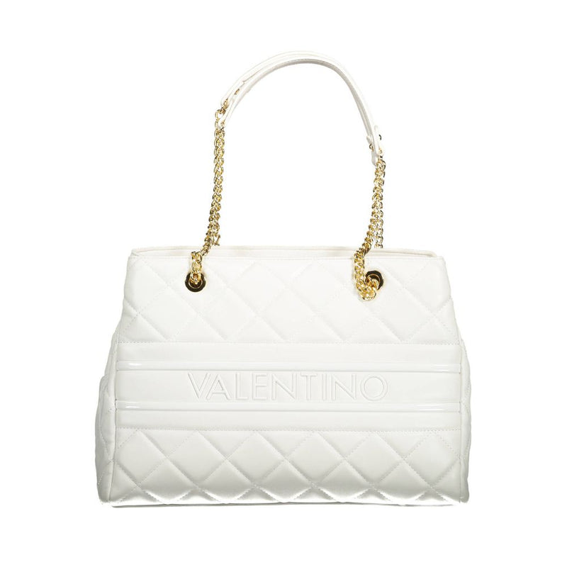 Mario Valentino White Polyethylene Handbag