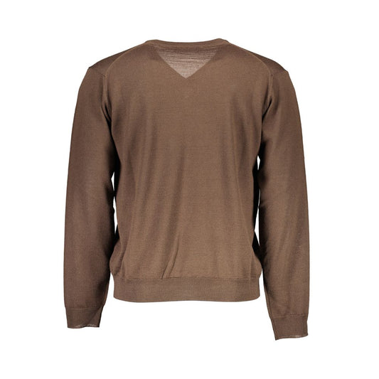 Romeo Gigli Marrone Lana Men Sweater - ClickThatClicks 