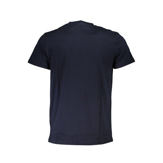 Cavalli Class Blu Cotton Men T-Shirt - ClickThatClicks 