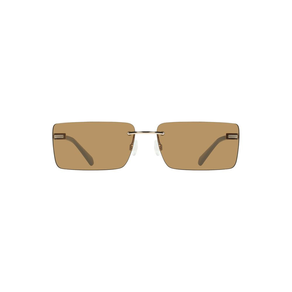Calvin Klein Beige Metal Women Sunglasses - ClickThatClicks 