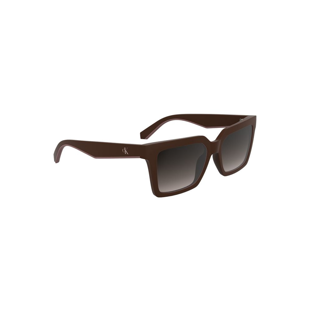 Calvin Klein Red Bio-Based Fabric Women Sunglass - ClickThatClicks 