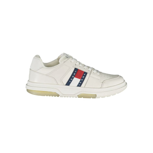 Tommy Hilfiger Bianco Poliuretano Men Sneaker - ClickThatClicks 
