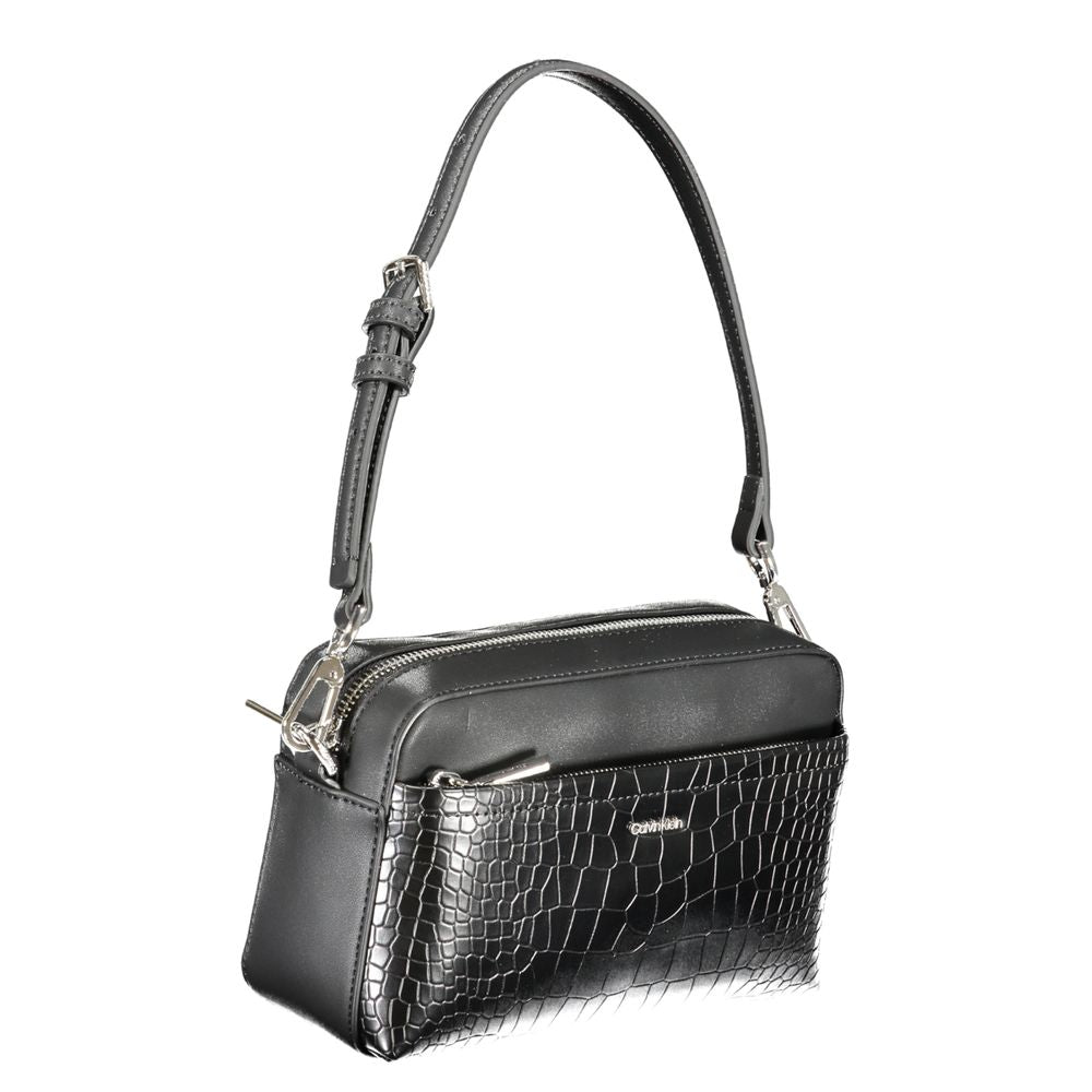 Calvin Klein Nero Poliuretano Donna Borsa - ClickThatClicks 