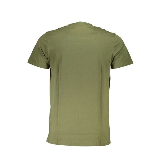 Cavalli Class Verde Cotton Men T-Shirt - ClickThatClicks 