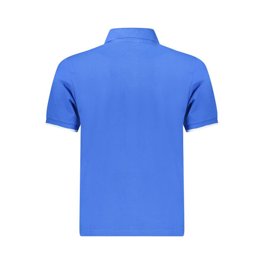North Sails Blue Cotton Men Polo - ClickThatClicks 