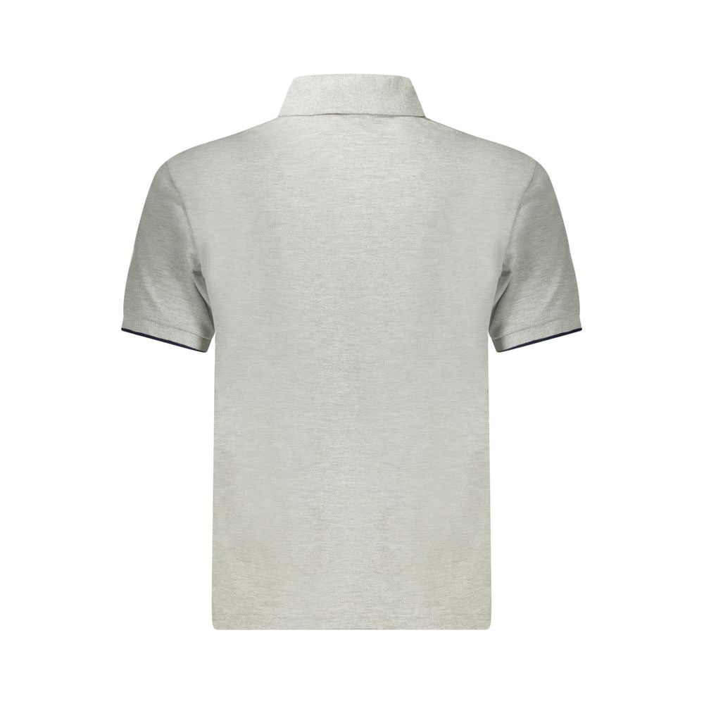 North Sails Grigio Cotton Men Polo - ClickThatClicks 