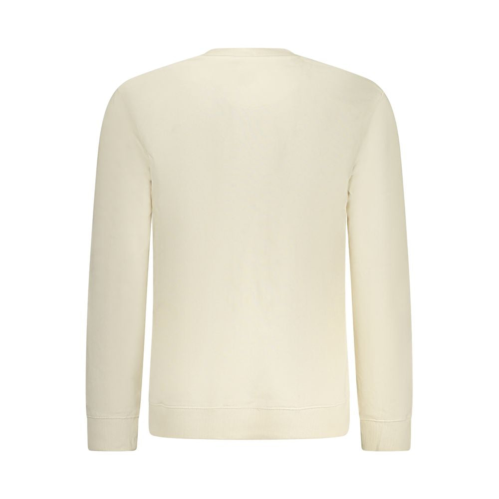 Lee Beige Cotton Men Sweatshirt - ClickThatClicks 