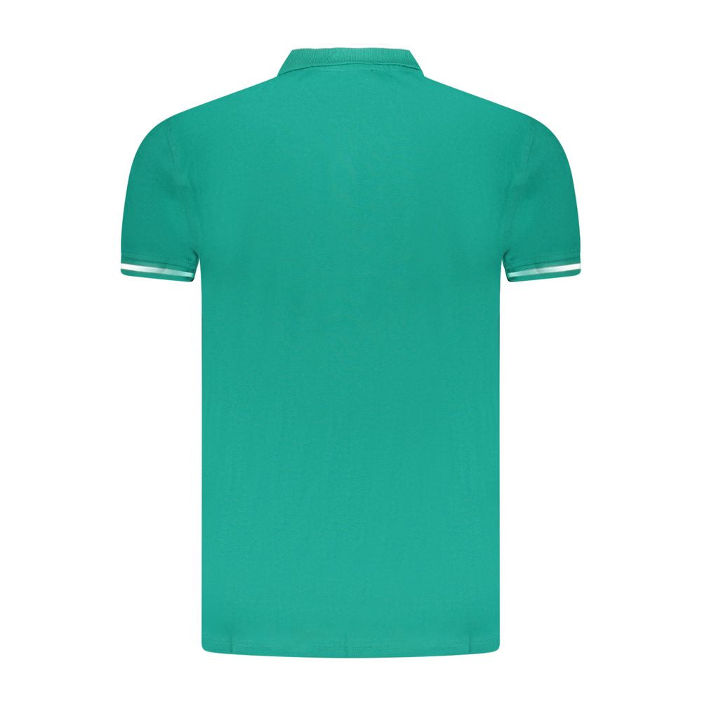 Cavalli Class Verde Cotton Men Polo - ClickThatClicks 