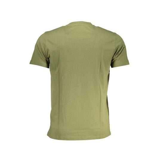 Cavalli Class Verde Cotton Men T-Shirt - ClickThatClicks 