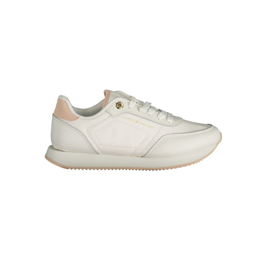 Tommy Hilfiger Bianco Leather Women Sneaker - ClickThatClicks 