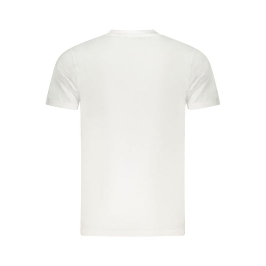Cavalli Class Bianco Cotton Men T-Shirt - ClickThatClicks 
