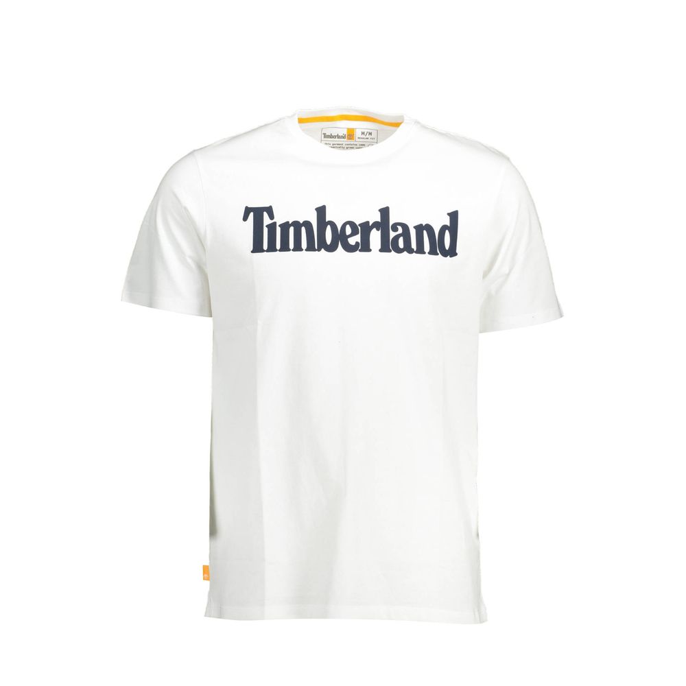 Timberland Bianco Organic Cotton Men's T-Shirt - ClickThatClicks 
