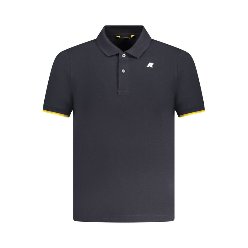 K-WAY Blue Cotton Polo Shirt