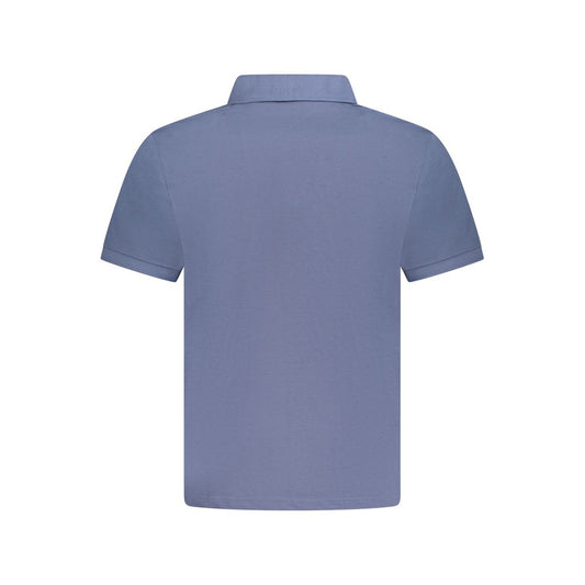 North Sails Blue Cotton Men Polo - ClickThatClicks 