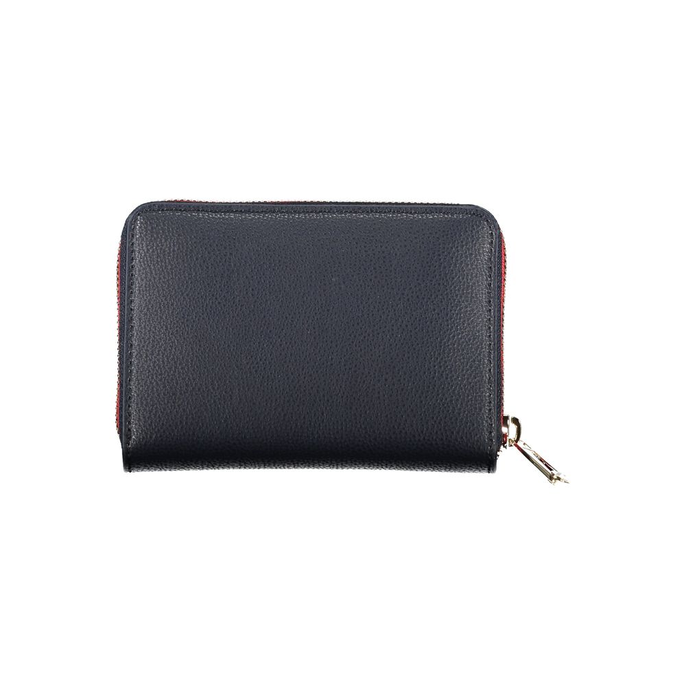 Tommy Hilfiger Blue Polyurethane Women Wallet - ClickThatClicks 