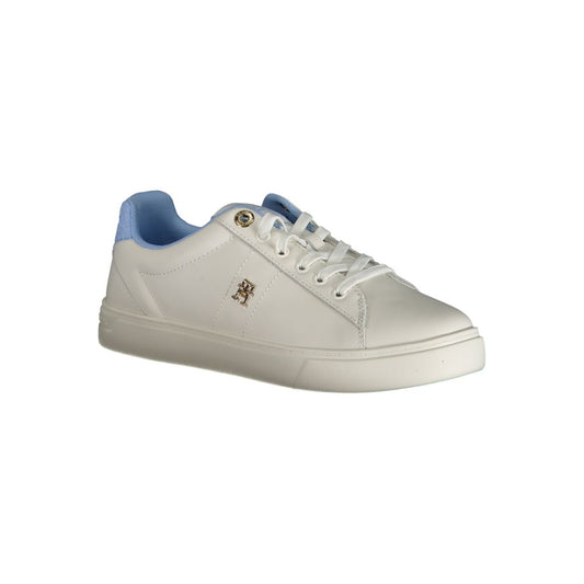 Tommy Hilfiger Azzurro Polyurethane Female Sneaker - ClickThatClicks 