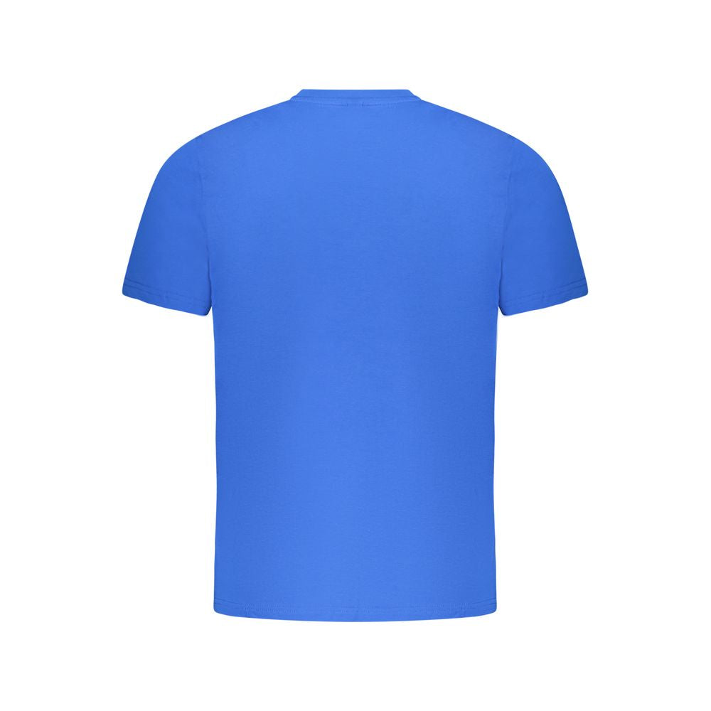 North Sails Blue Cotton Men's T-Shirt - ClickThatClicks 