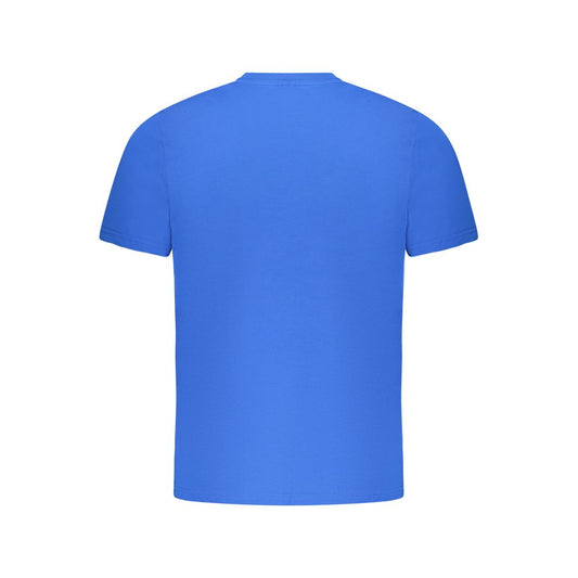 North Sails Blue Cotton Men's T-Shirt - ClickThatClicks 
