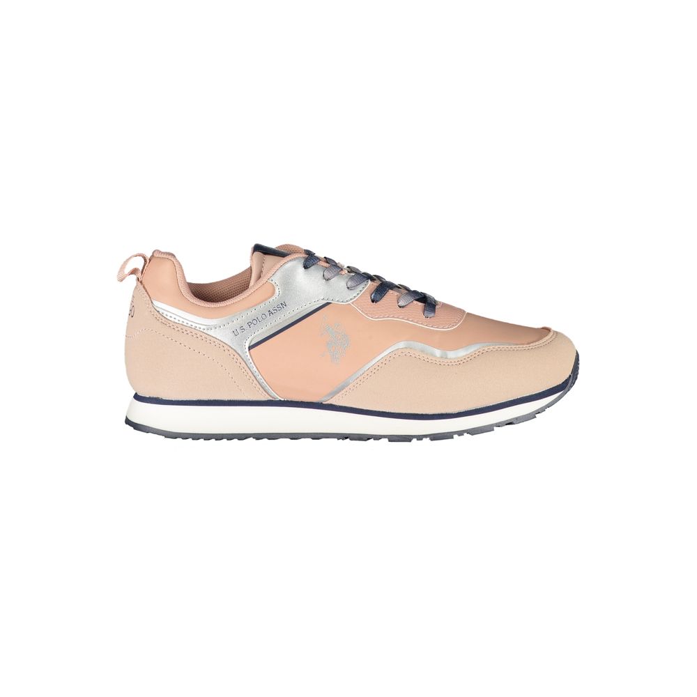 U.S. POLO ASSN. Rosa Poliuretano Donna Sneaker - ClickThatClicks 
