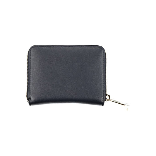 Tommy Hilfiger Blue Polyurethane Women Wallet - ClickThatClicks 