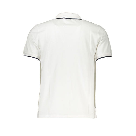 North Sails White Cotton Men's Polo Shirt - ClickThatClicks 