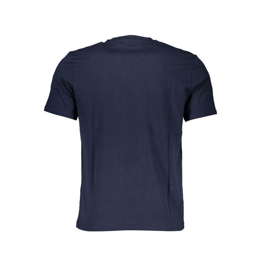 North Sails Blue Cotton Men's T-Shirt - ClickThatClicks 