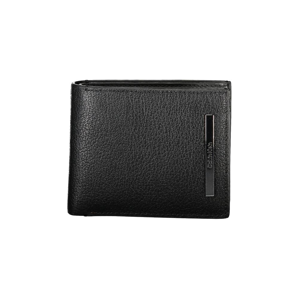 Calvin Klein Black Leather Men Wallet - ClickThatClicks 
