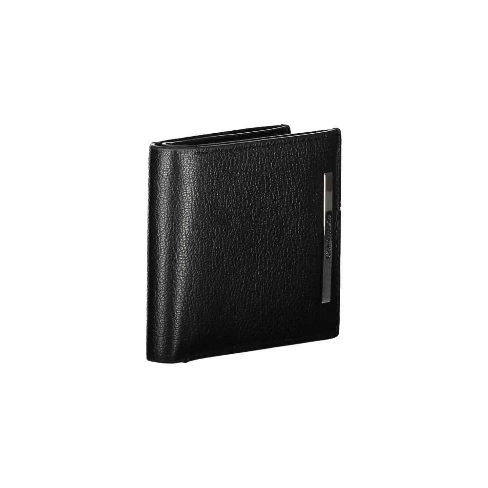 Calvin Klein Black Leather Men Wallet - ClickThatClicks 