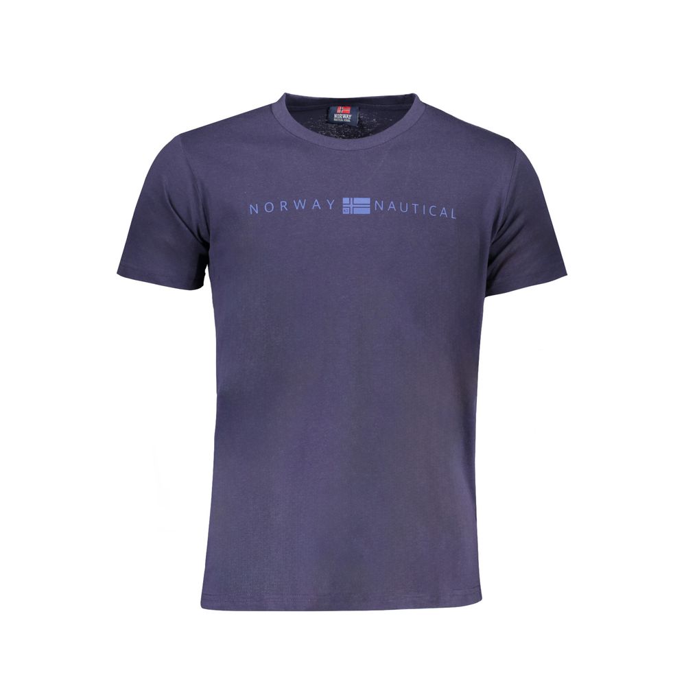 Norway 1963 Blue Cotton Men T-Shirt - ClickThatClicks 