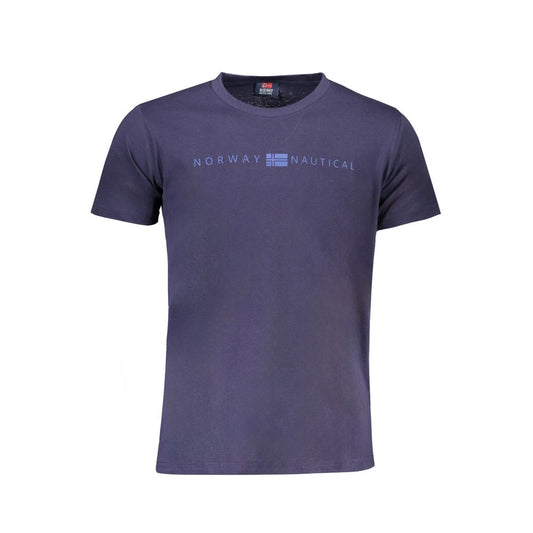 Norway 1963 Blue Cotton Men T-Shirt - ClickThatClicks 