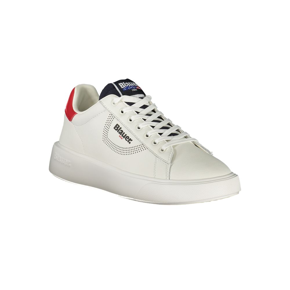 Blauer Bianco Polyurethane Men Sneaker - ClickThatClicks 