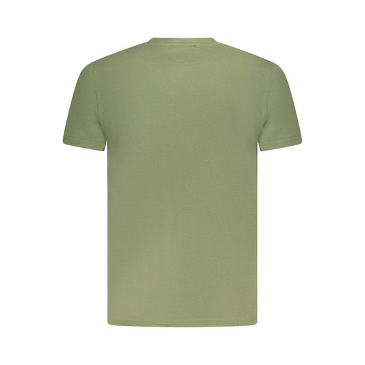 Cavalli Class Verde Cotton Men T-Shirt - ClickThatClicks 
