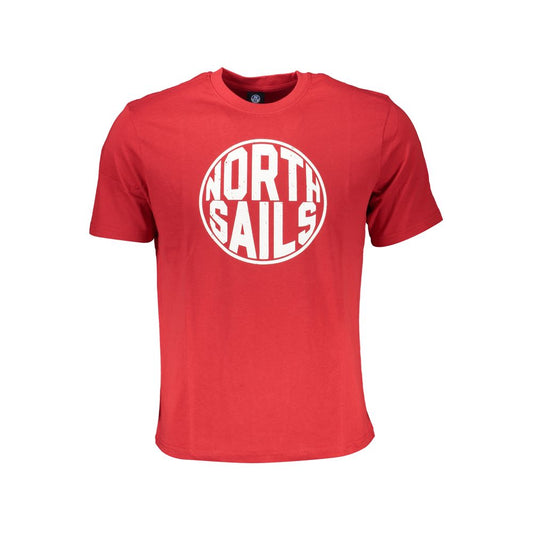 North Sails Rosso Cotton Men's T-Shirt - ClickThatClicks 
