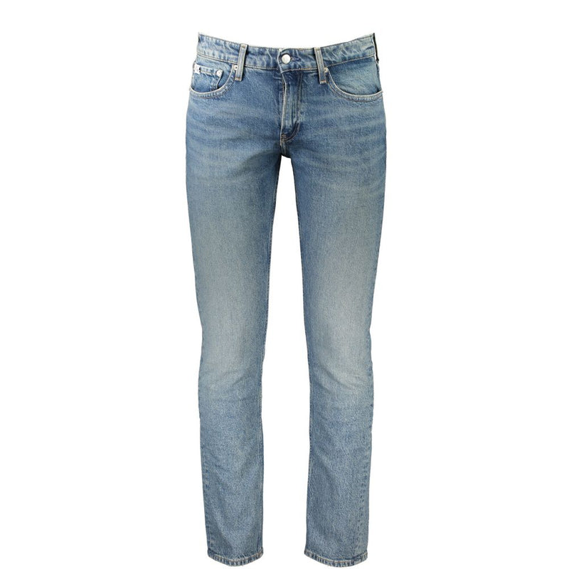 Calvin Klein Blue Cotton Jeans Denim