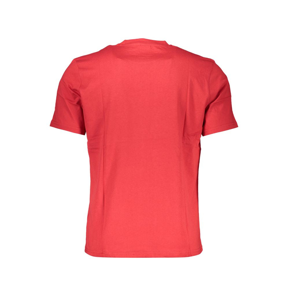 North Sails Rosso Cotton Men T-Shirt - ClickThatClicks 