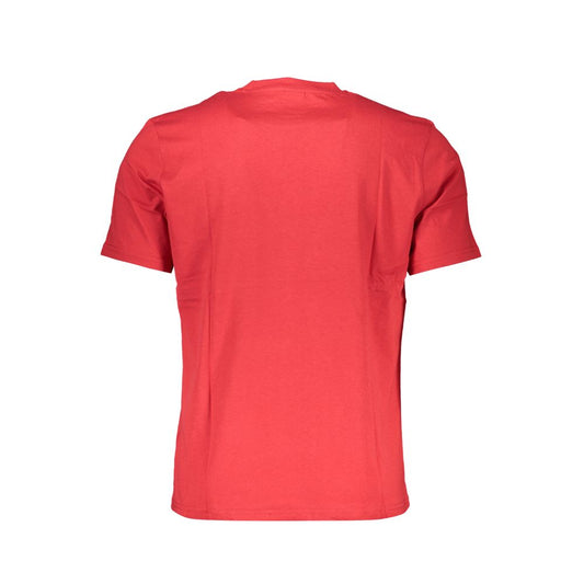 North Sails Rosso Cotton Men T-Shirt - ClickThatClicks 
