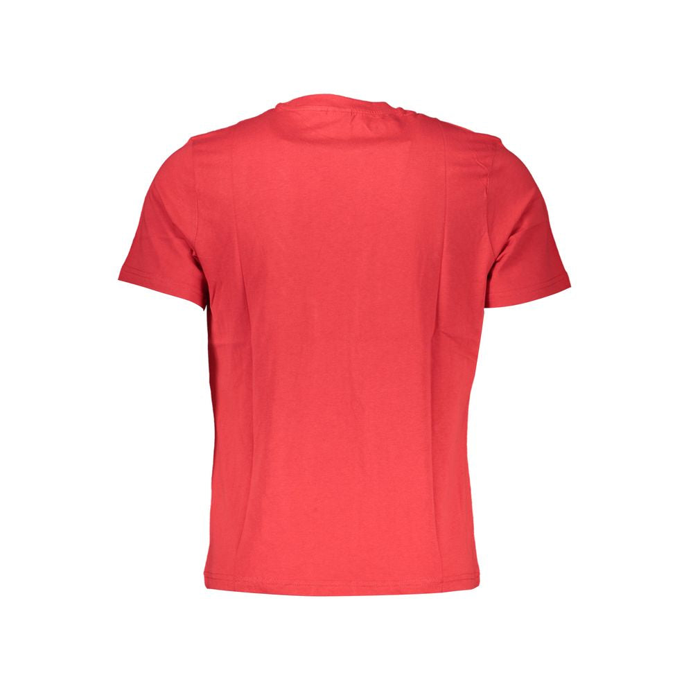 North Sails Red Cotton Men T-Shirt - ClickThatClicks 